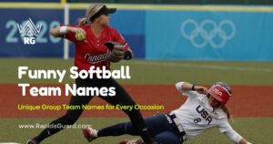 Funny Softball Team Names