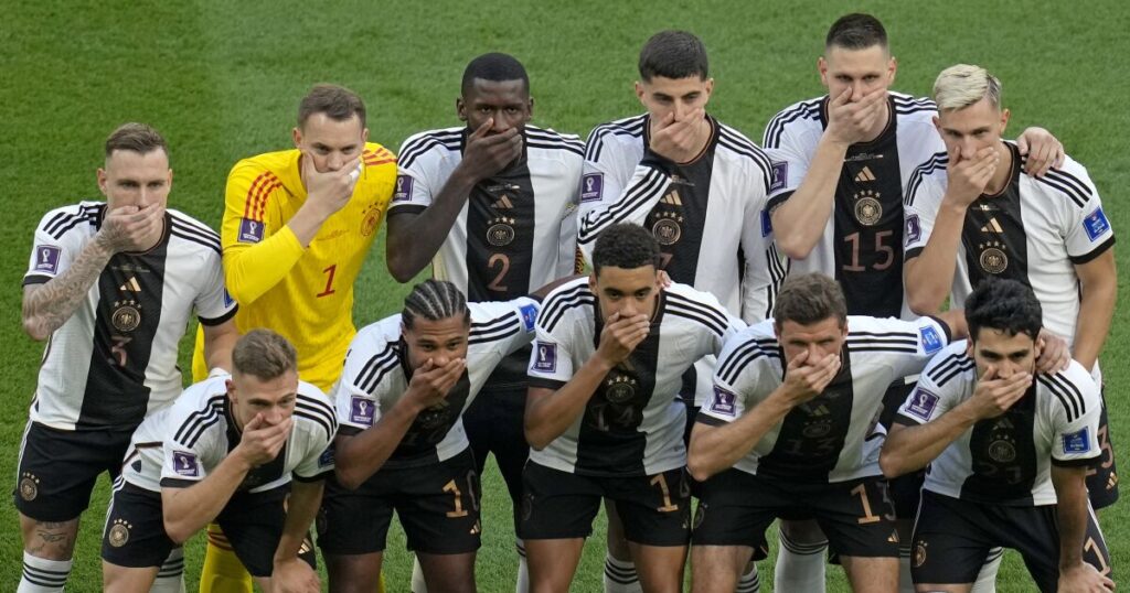 A group of soccer players stands together, showcasing their unity and spirit, representing Clever And Cool Soccer Team Names.